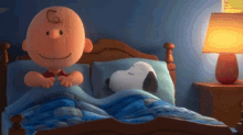 Charlie Brown Snoopy GIF - Charlie Brown Snoopy Bed GIFs