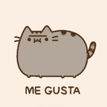 Me Gusta GIF - Pusheen Me Gusta Stickers GIFs
