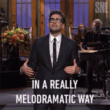 In A Really Melodramatic Way Dan Levy GIF - In A Really Melodramatic Way Dan Levy Saturday Night Live GIFs