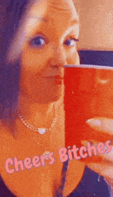 Cheers Drink Up GIF - Cheers Drink Up Smiling GIFs