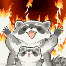 Raccoon Evil Laugh GIF - Raccoon Evil Laugh Evil GIFs