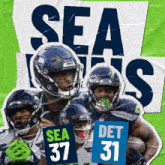 Detroit Lions (31) Vs. Seattle Seahawks (37) Post Game GIF - Nfl National Football League Football League GIFs