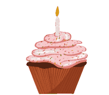 birthday happy birthday make a wish cupcake cupcake with a candle