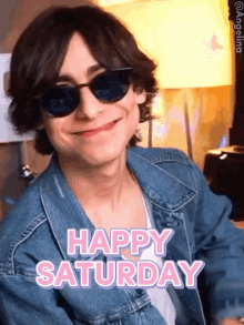 Happy Saturday Happy Saturday Aidan GIF - Happy Saturday Happy Saturday Aidan Aidan Happy Saturday GIFs