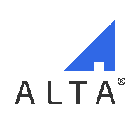 Alta Logo Vertical Sticker - Alta Logo Vertical Alta Realty Stickers