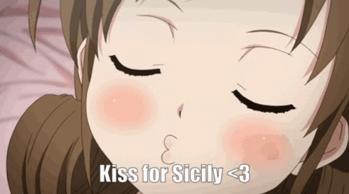 Kiss Sicily GIF - Kiss Sicily Corpse Party - Discover & Share GIFs
