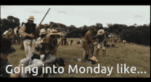 Going Into Monday Like Monday GIF - Going Into Monday Like Monday Persevere GIFs