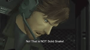Solid Snake Metal Gear Solid GIF - Solid snake Metal gear solid MGS2 ...
