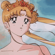 Queen Moon Sailor Moon Series GIF - Queen Moon Sailor Moon Series Smile GIFs
