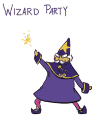 Wizards Wizard Party GIF - Wizards Wizard Party Dance GIFs