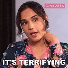 It'S Terrifying Richa Chadha GIF - It'S Terrifying Richa Chadha Pinkvilla GIFs