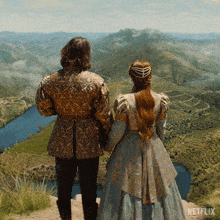 Looking At The View Elodie GIF - Looking At The View Elodie Prince Henry GIFs