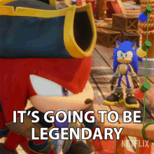 its going to be legendary renegade knucks sonic prime its gonna be phenomenal itll be a legend