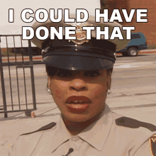 I Could Have Done That Deputy Raineesha Williams GIF - I Could Have Done That Deputy Raineesha Williams Reno911 GIFs