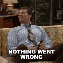 Nothing Went Wrong Al Bundy GIF - Nothing Went Wrong Al Bundy Married With Children GIFs
