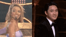 Dksreaction Kyungsoo GIF - Dksreaction Kyungsoo Britney Spears GIFs