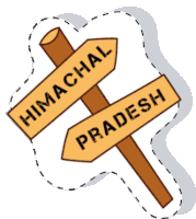 Himachal Himachal Pradesh Sticker