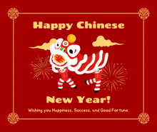 Happy Chinese New Year Blessings GIF - Happy Chinese New Year Blessings Wishing GIFs