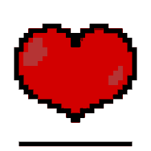 hearth pixel pixelhearth red pixelart