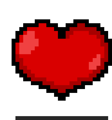 Hearth Pixel Sticker - Hearth Pixel Pixelhearth Stickers