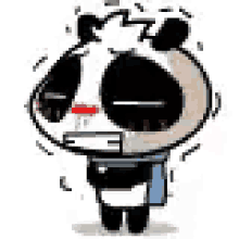 Panda Afraid GIF - Panda Afraid GIFs