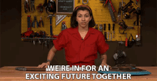 Were In For An Exciting Future Together Gabi GIF