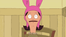 bob burgers stickers excited