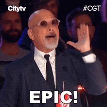 Epic Howie Mandel GIF - Epic Howie Mandel Canada'S Got Talent GIFs