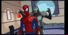 Spiderman Attack GIF - Spiderman Attack Throw GIFs