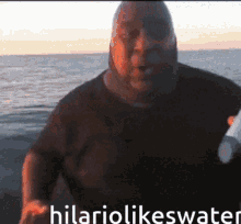 Hilario Likes Water Hilario GIF - Hilario Likes Water Hilario Swag GIFs