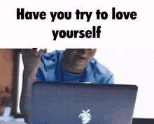 Love Yourself Self Love GIF - Love Yourself Self Love Computer Duh GIFs