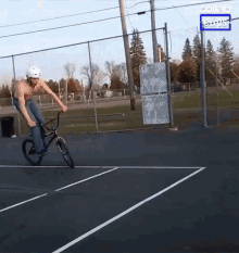 Bike Flip Flip Fail GIF