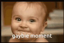 Gaybie Moment Baby GIF - Gaybie Moment Baby Cute GIFs