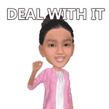 Dealwithit Pointingfinger GIF - Dealwithit Pointingfinger Nancypha GIFs