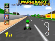 Mario Kart Mario GIF