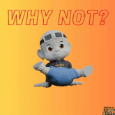 a cartoon character with a hoodie that says zhot on it