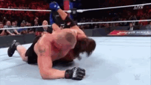 Brock Lesnar Wwe GIF - Brock Lesnar Wwe Aj Styles GIFs