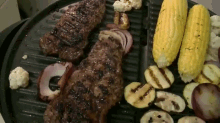 Now I Want A George Foreman Indoor/Outdoor Grill GIF - Food Grills Steaks GIFs