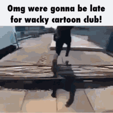 wacky cartoon club parkour