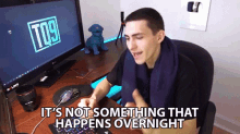 Its Not Something That Happens Overnight Overnight GIF - Its Not Something That Happens Overnight Overnight Not Gonna Happen GIFs