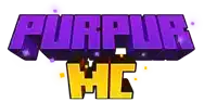 a purple and yellow logo for purple hc