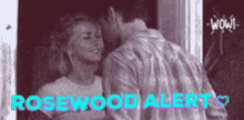 rosewood wow cute couple kiss