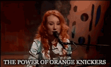 Tori Amos The Power Of Orange Knickers GIF - Tori Amos The Power Of Orange Knickers Tpook GIFs