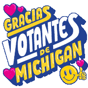 Vote Latino Sticker - Vote Latino Michigan Election Stickers