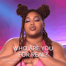 Who Are You For Real Asia GIF - Who Are You For Real Asia Lizzos Watch Out For The Big Grrrls GIFs