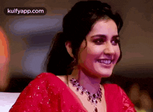 Smile.Gif GIF - Smile Raashi Khanna World Famous Lover Pre Release Event GIFs