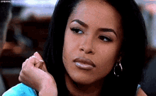 Aaliyah Stare GIF
