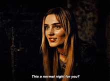 The Winchesters This Is A Normal Night For You GIF - The Winchesters This Is A Normal Night For You Mary Winchester GIFs
