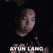 Ayun Lang Klager GIF - Ayun Lang Klager Yun Lang Naman GIFs