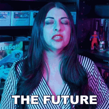 The Future Of Gaming Lady Decade GIF - The Future Of Gaming Lady Decade What Will Be Ahead Of Gaming GIFs